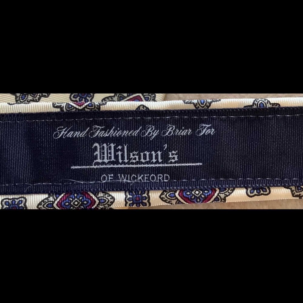 Briar Vintage Silk Men’s Necktie - Picture 6 of 7